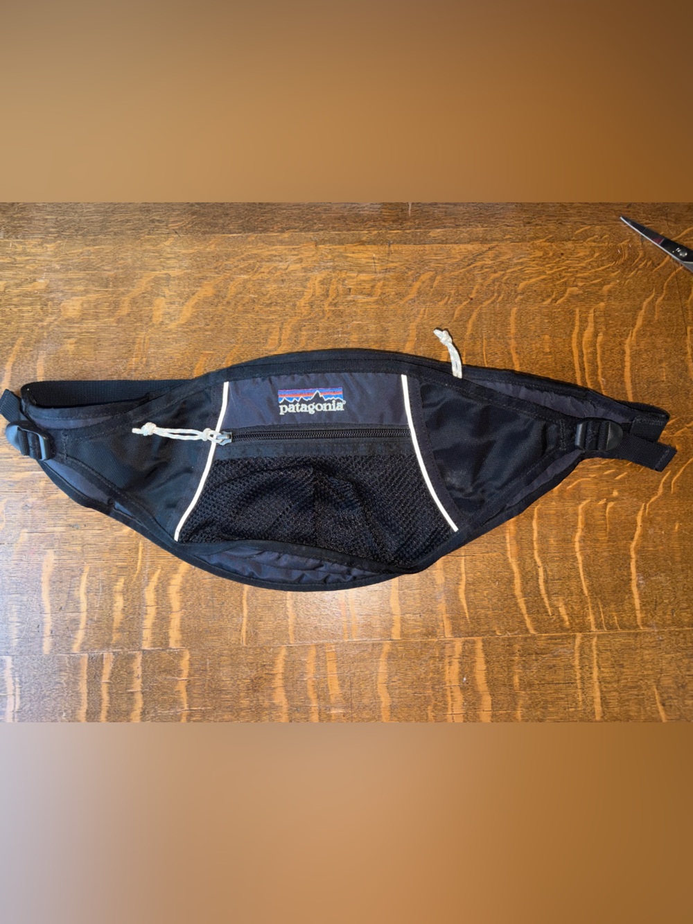 vintage black Patagonia waist pack